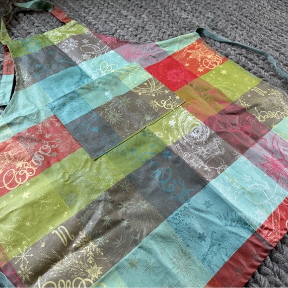 Garnier-Thiebaut coated cotton apron - Picture 2 of 8